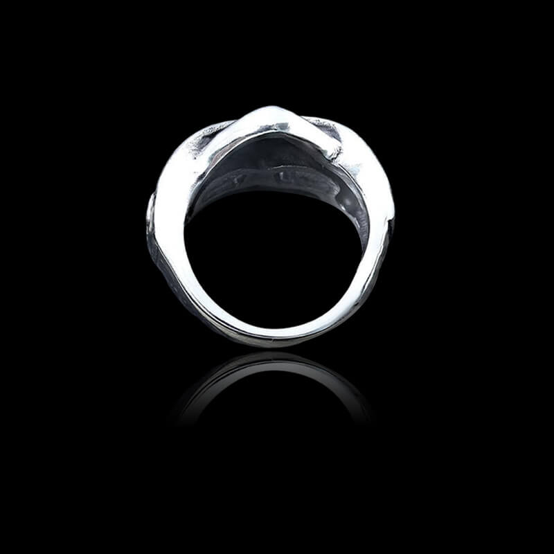 MF DOOM Mask 925 Sterling Silver Ring