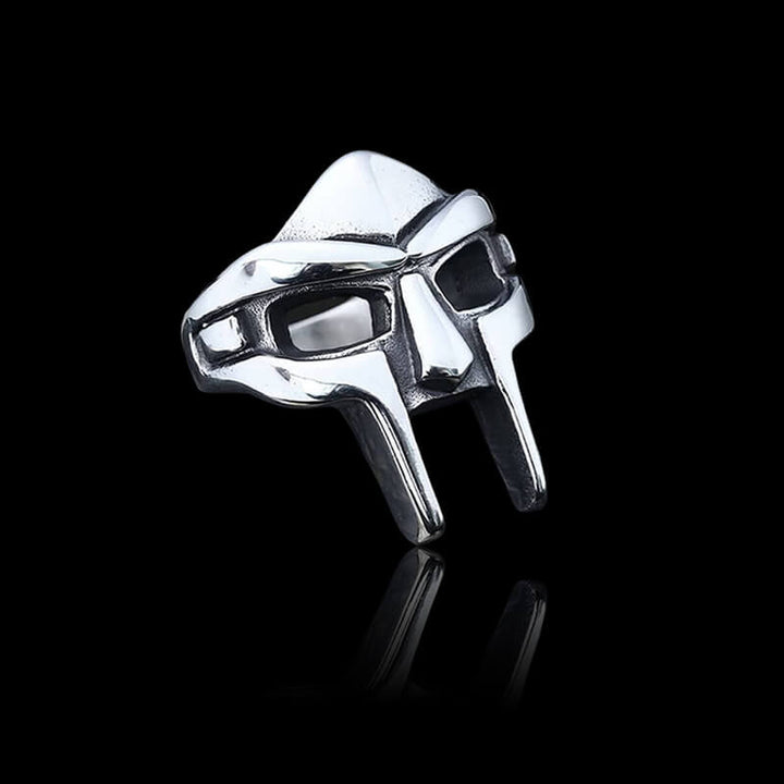 MF DOOM Mask 925 Sterling Silver Ring