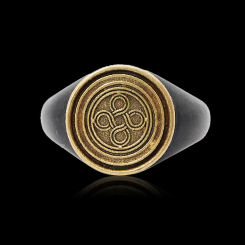 Minimalist Infinite Symbol 925 Sterling Silver Ring 01 | RoyalLuster.com