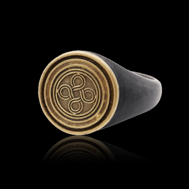 Minimalist Infinite Symbol 925 Sterling Silver Ring 03 | RoyalLuster.com
