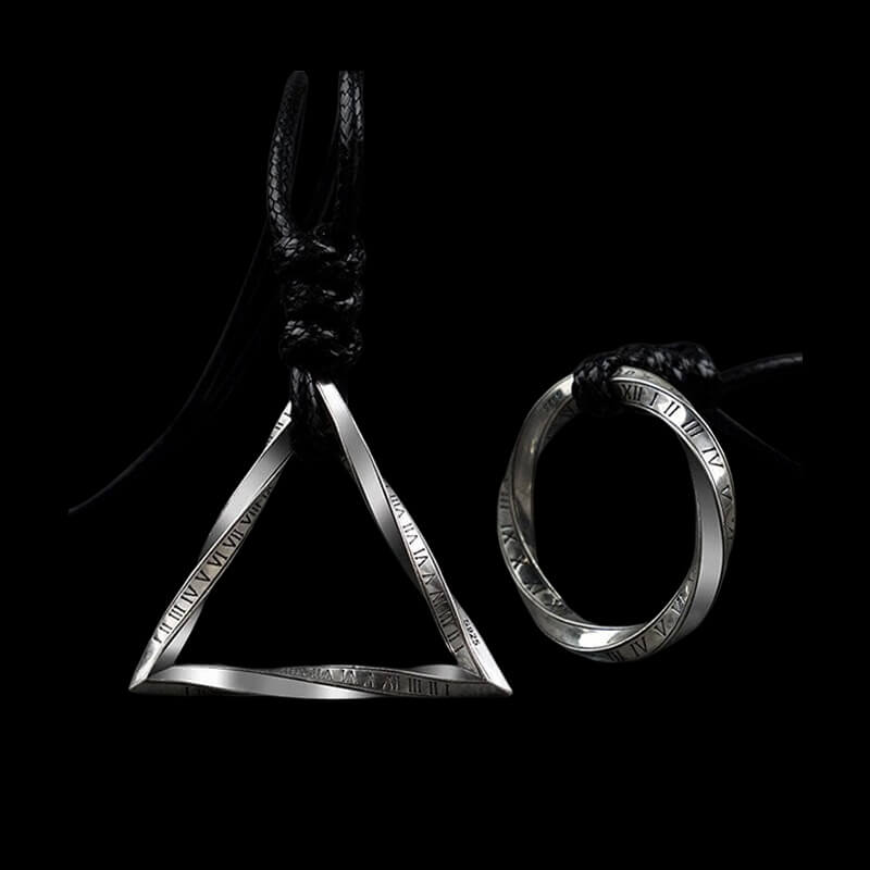 Mobius Strip 925 Sterling Silver Pendant