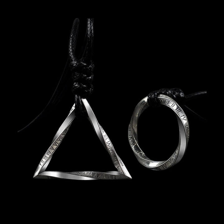 Mobius Strip 925 Sterling Silver Pendant
