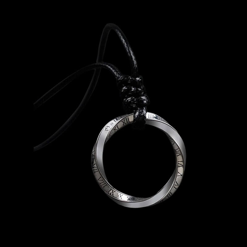 Mobius Strip 925 Sterling Silver Pendant
