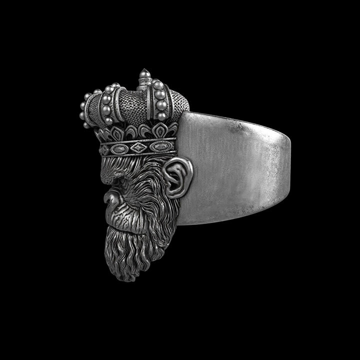 Monkey King 925 Sterling Silver Ring
