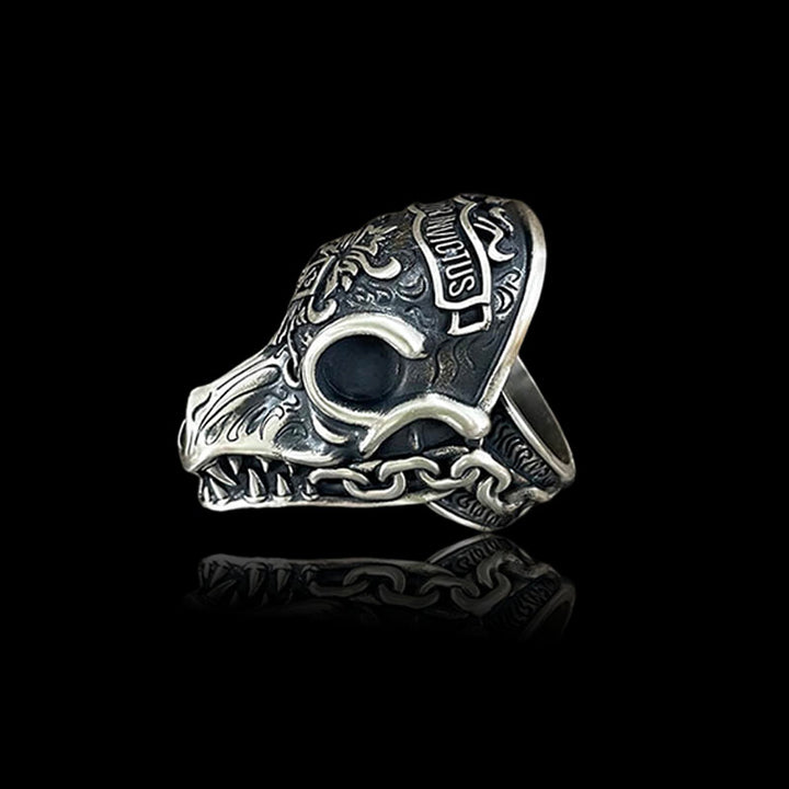 Morior Invictus 925 Sterling Silver Ring