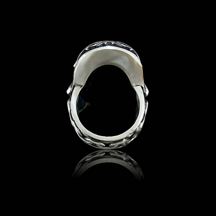 Morior Invictus 925 Sterling Silver Ring