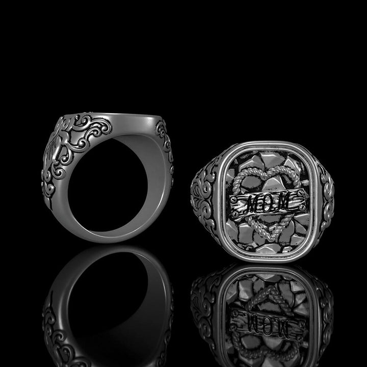 Nameplate 925 Sterling Silver Ring