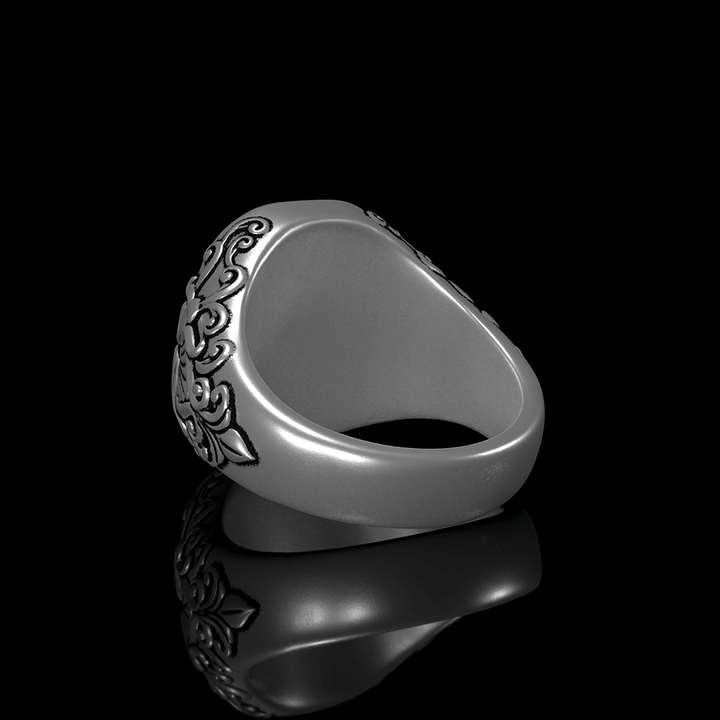 Nameplate 925 Sterling Silver Ring