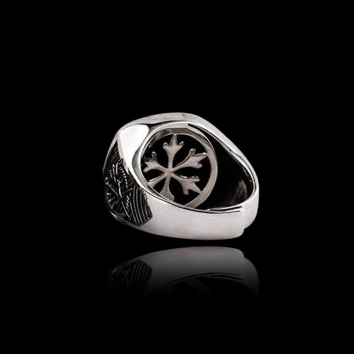 Navy Anchor 925 Sterling Silver Marine Ring