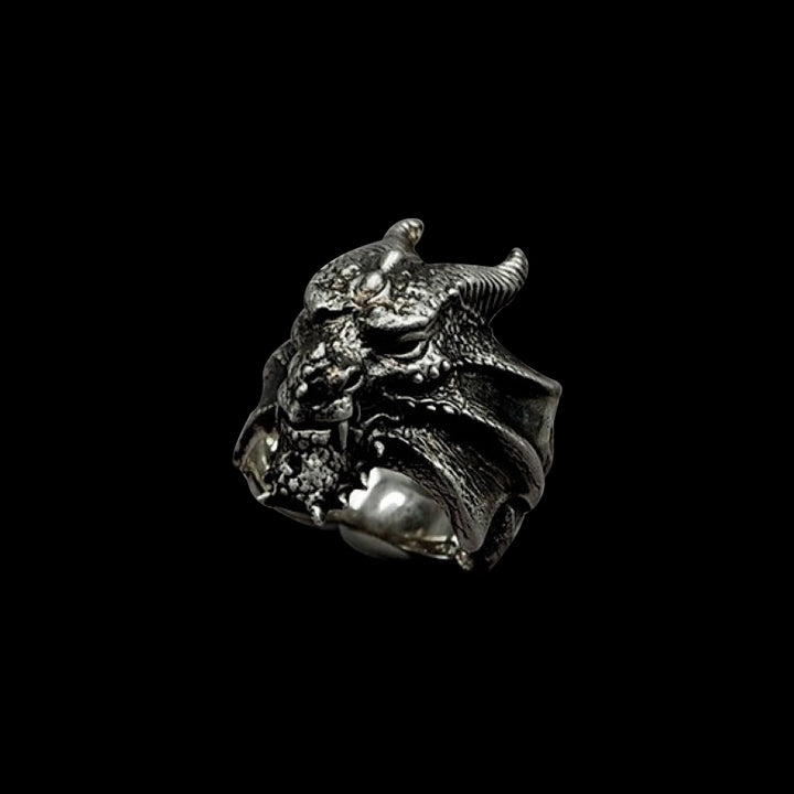 Norse Dragon 925 Sterling Silver Ring