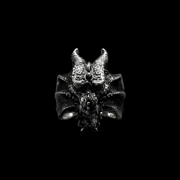 Norse Dragon 925 Sterling Silver Ring