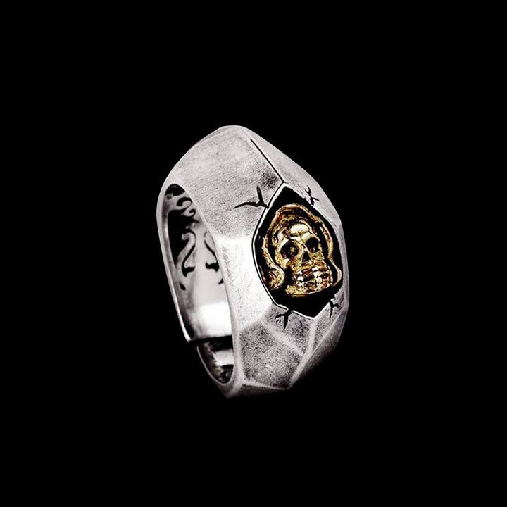 Not To Say 925 Sterling Silver Skull Ring