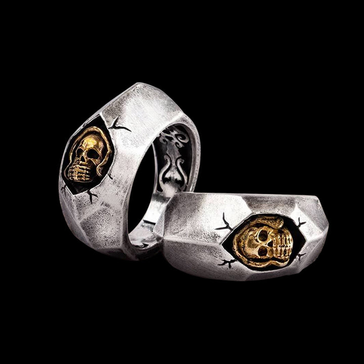 Not To Say 925 Sterling Silver Skull Ring