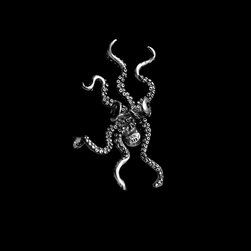 Octopus 925 Sterling Silver Ear Cuffs