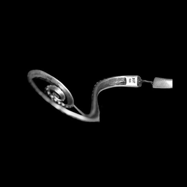Octopus Tentacles 925 Sterling Silver Ear Cuff