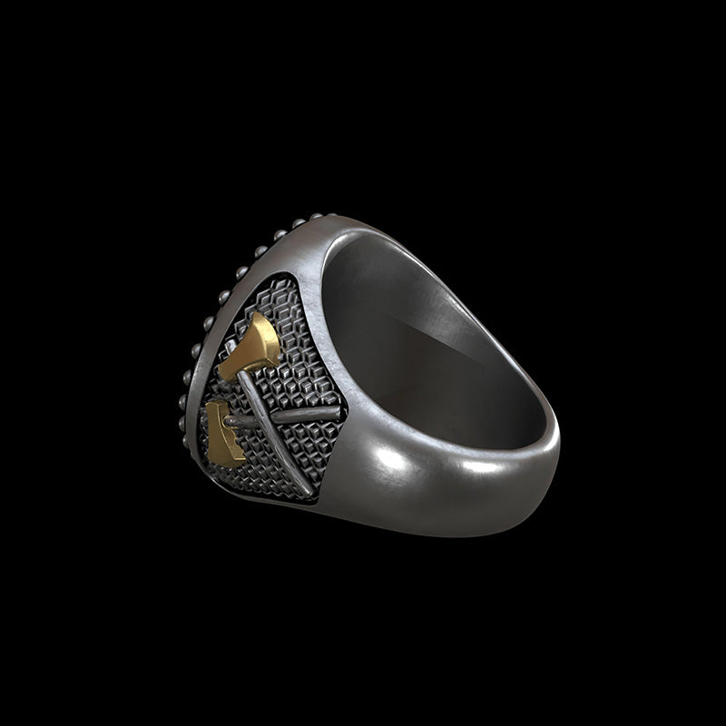 Odin 925 Sterling Silver Viking Ring