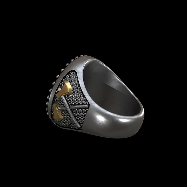 Odin 925 Sterling Silver Viking Ring