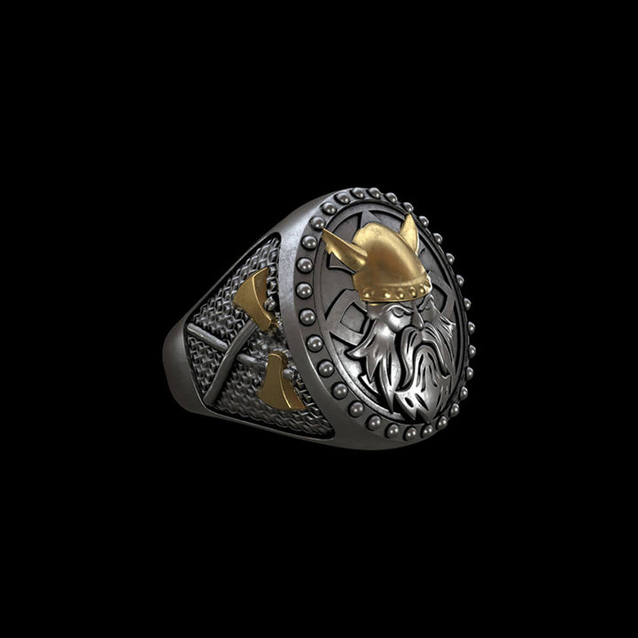 Odin 925 Sterling Silver Viking Ring