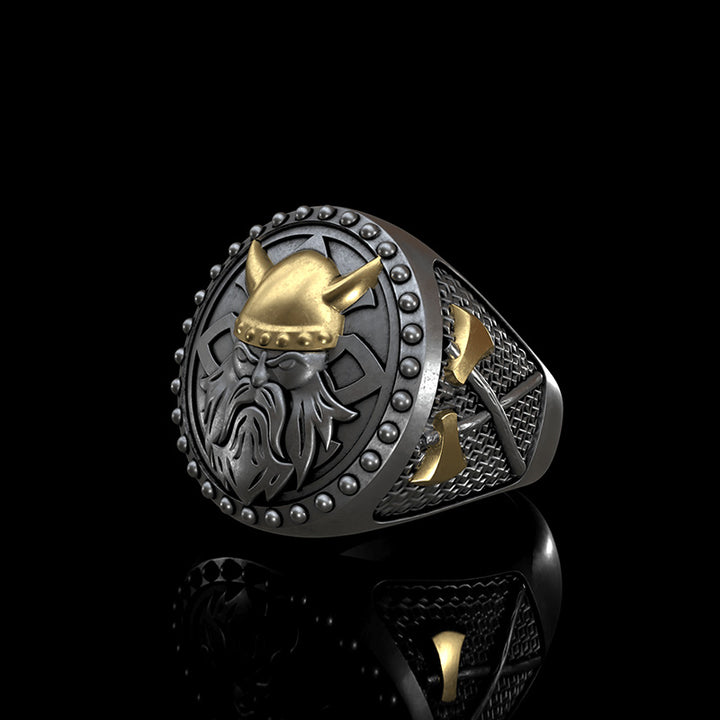 Odin 925 Sterling Silver Viking Ring