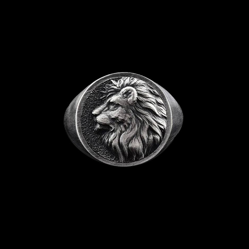 Personalized Custom Round 925 Sterling Silver Ring