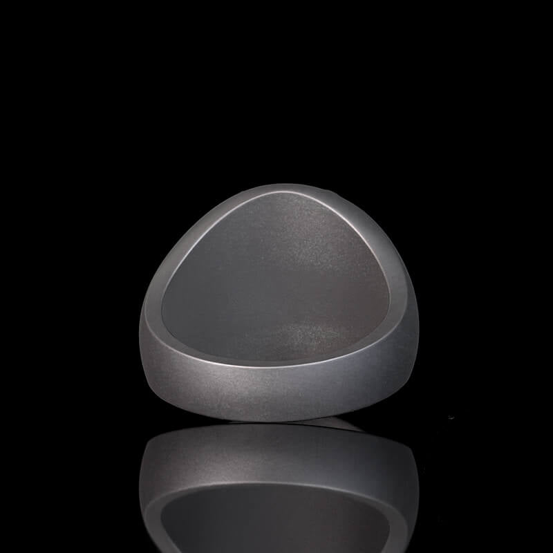 Phoenix Flame Pattern Sterling Silver Ring | RoyalLuster.com