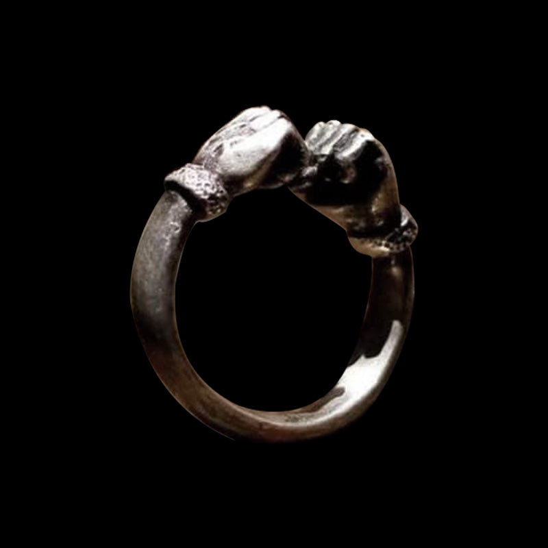 Power Fist 925 Sterling Silver Ring