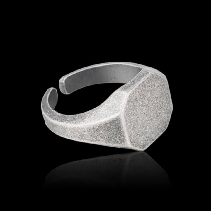 Retro 925 Sterling Silver Adjustable Ring 03 | RoyalLuster.com