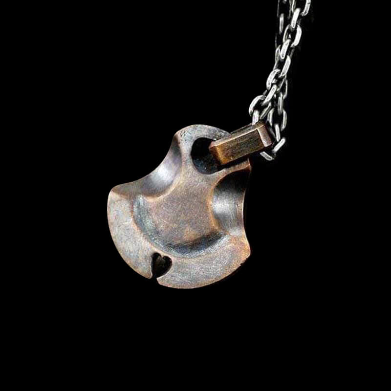 Retro Ax 925 Sterling Silver Pendant