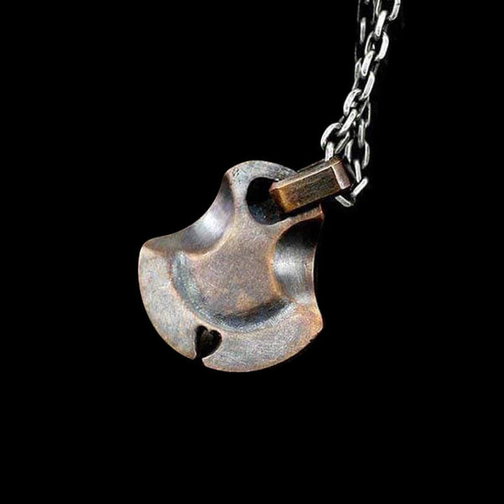 Retro Ax 925 Sterling Silver Pendant