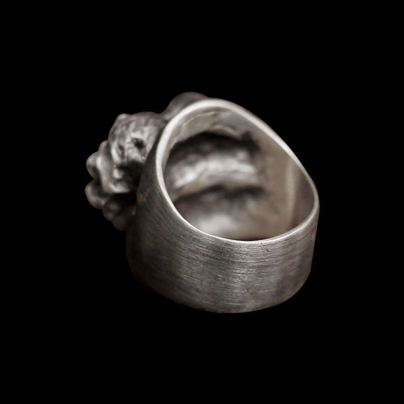 Ripped Soul 925 Sterling Silver Skull Ring