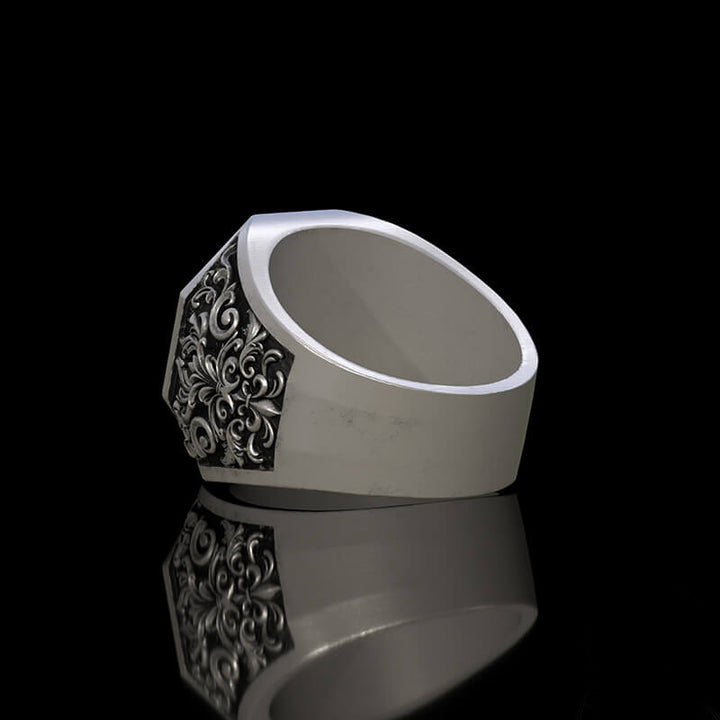 Roaring Lion 925 Sterling Silver Animal Ring
