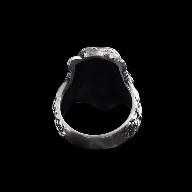 Saber-toothed Tiger 925 Sterling Silver Ring