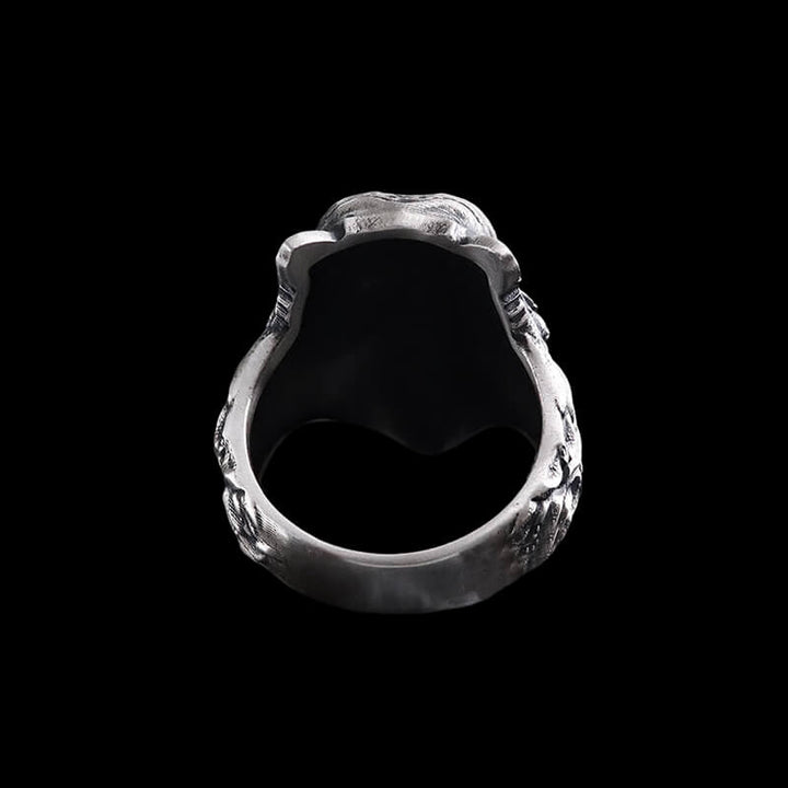 Saber-toothed Tiger 925 Sterling Silver Ring
