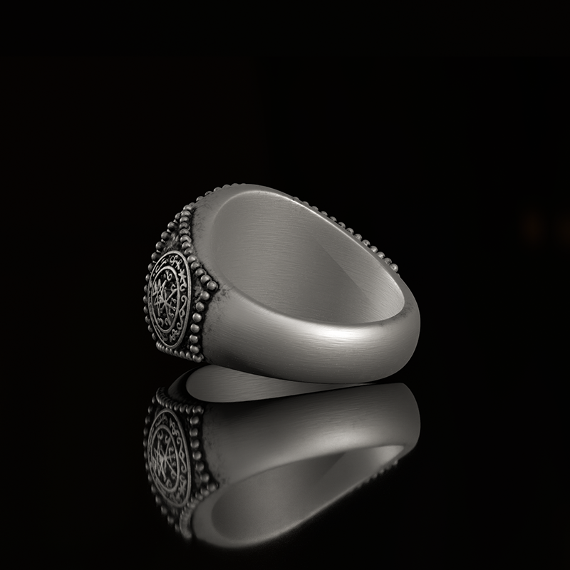 Seal of Lilith 925 Sterling Silver Ring