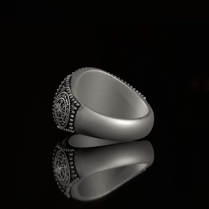 Seal of Lilith 925 Sterling Silver Ring