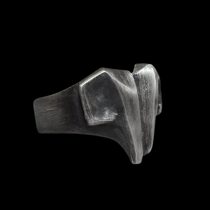 Sheep Head 925 Sterling Silver Ring