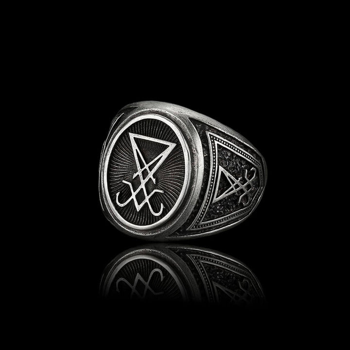 Sigil Of Lucifer 925 Sterling Silver Ring
