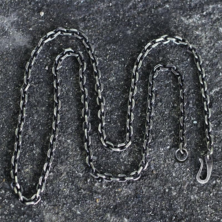 No Speak Sterling Silver Witch Pendant