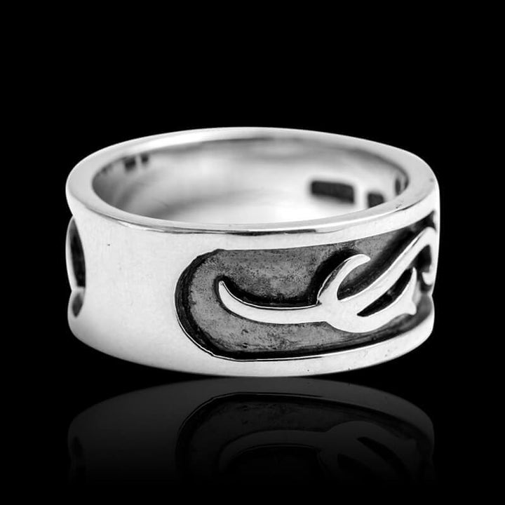 Simple Tangleweed Floral 925 Sterling Silver Ring