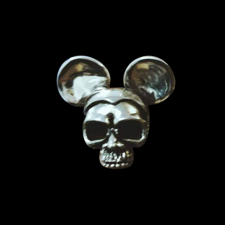 Skull Mickey Mouse 925 Sterling Silver Ring