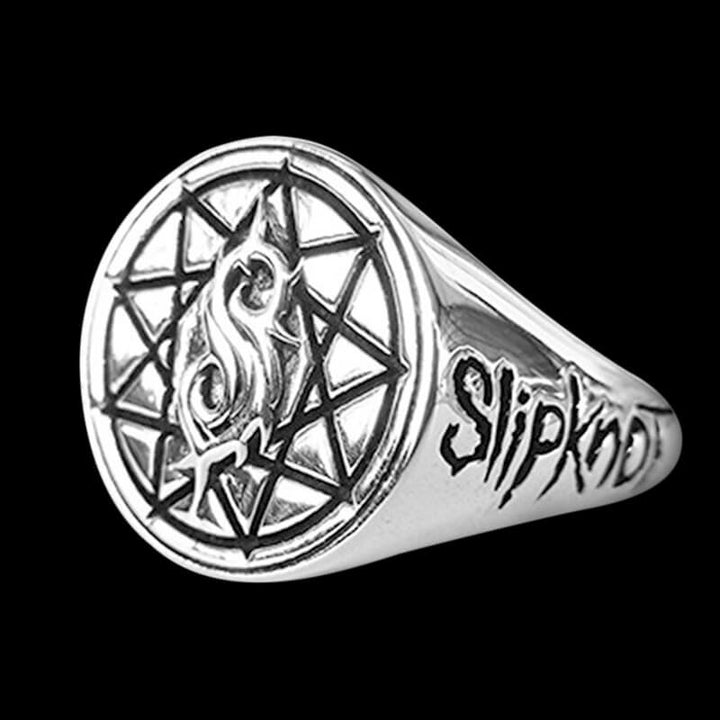 Slipknot Logo 925 Sterling Silver Ring