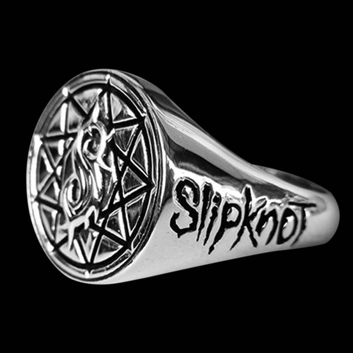 Slipknot Logo 925 Sterling Silver Ring