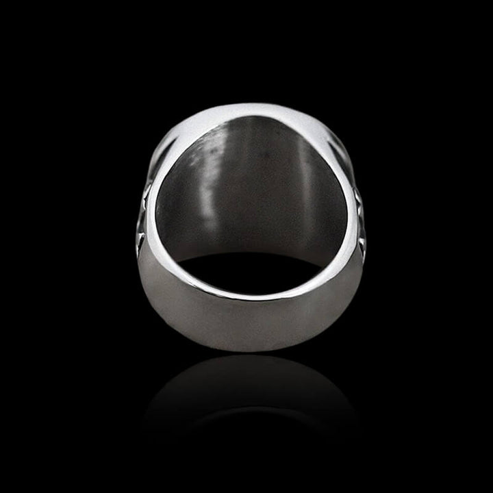 St. Michael Templar Knight 925 Sterling Silver Ring