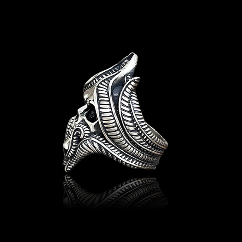 Tentacles Skull 925 Sterling Silver Ring