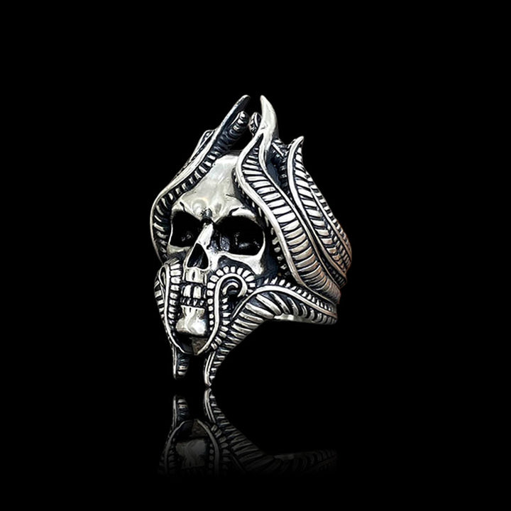 Tentacles Skull 925 Sterling Silver Ring