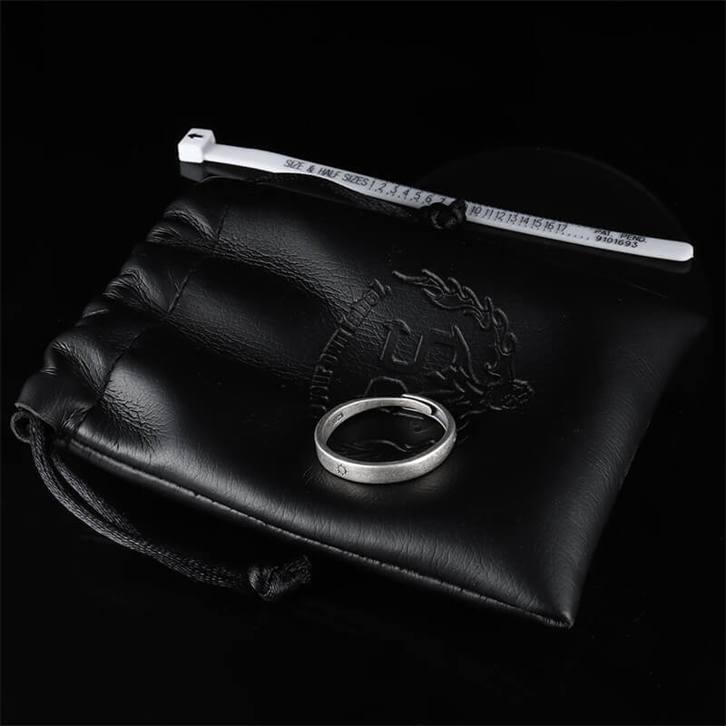 The Sun and the Moon 925 Sterling Silver Ring