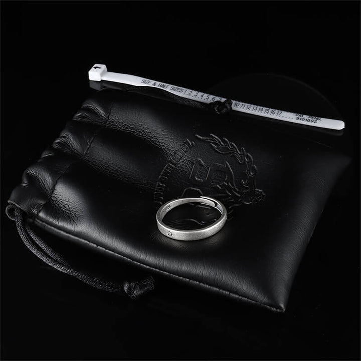 The Sun and the Moon 925 Sterling Silver Ring