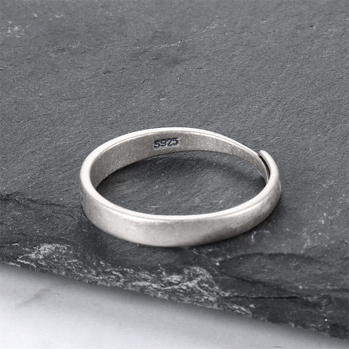 The Sun and the Moon 925 Sterling Silver Ring
