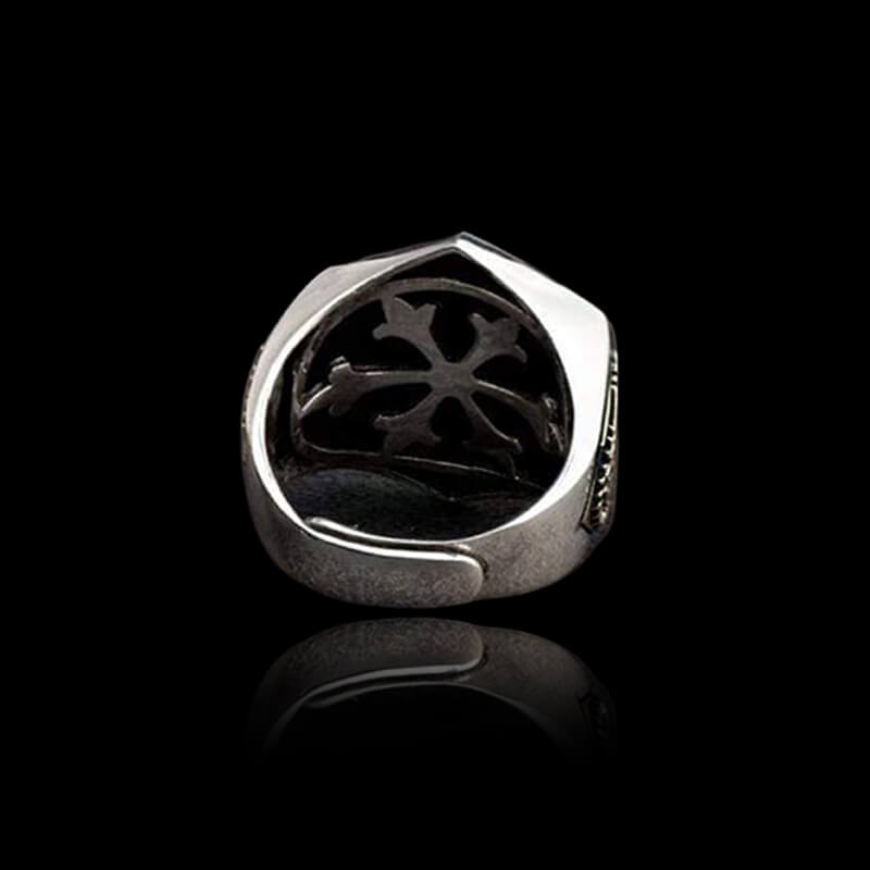 The All-seeing Eye Of God 925 Sterling Silver Masonic Ring