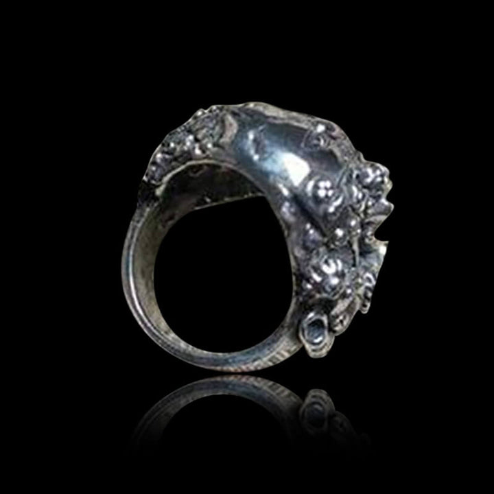 The Expendables 925 Sterling SilverSkull Steampunk Ring